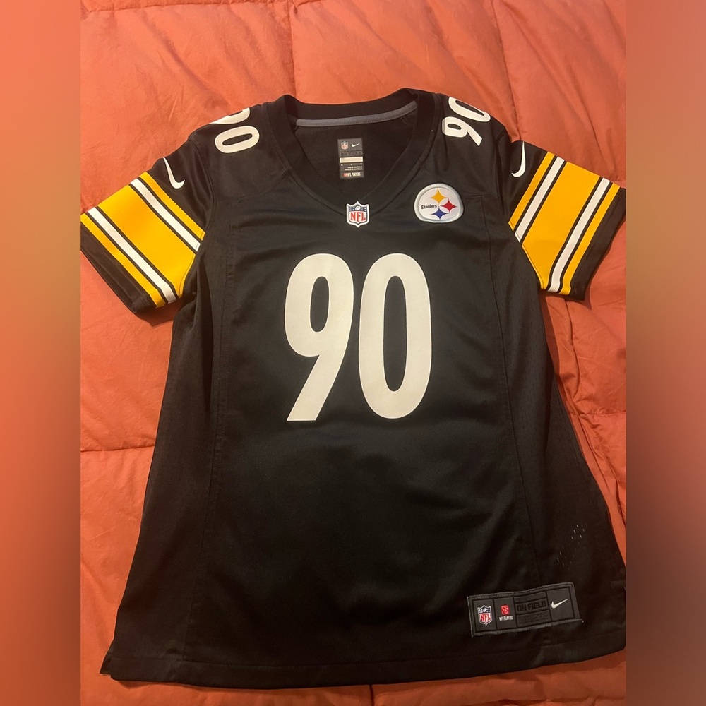 Nike TJ Watt, size medium women’s jersey